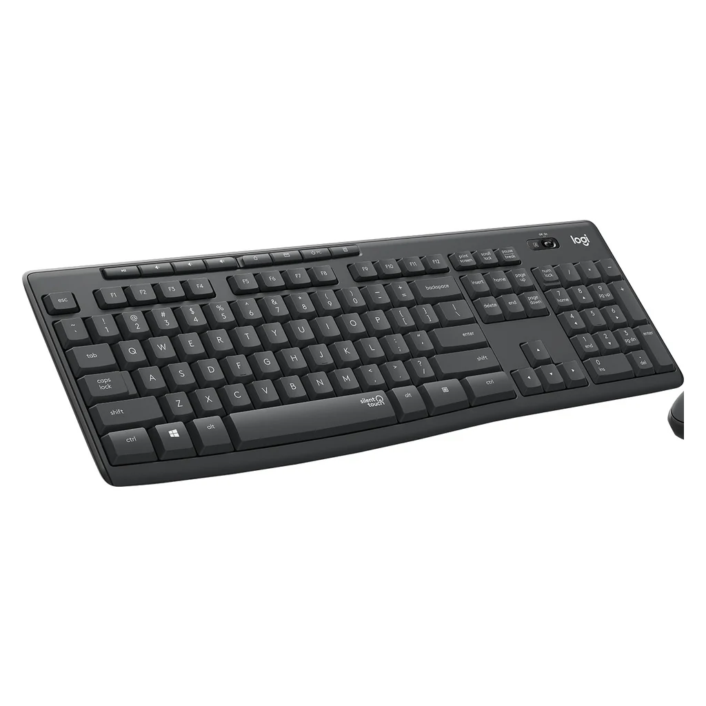 Logitech MK295 Silent Wireless Combo Tastatur Maus enthalten USB QWERTZ Deutsch Graphit - Image 3
