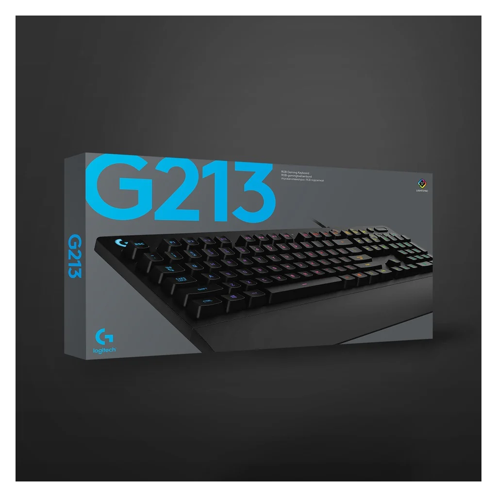 Logitech G213 Prodigy kabelgebundene Gaming Tastatur mit Beleuchtung schwarz QWERTZ DE - Image 3