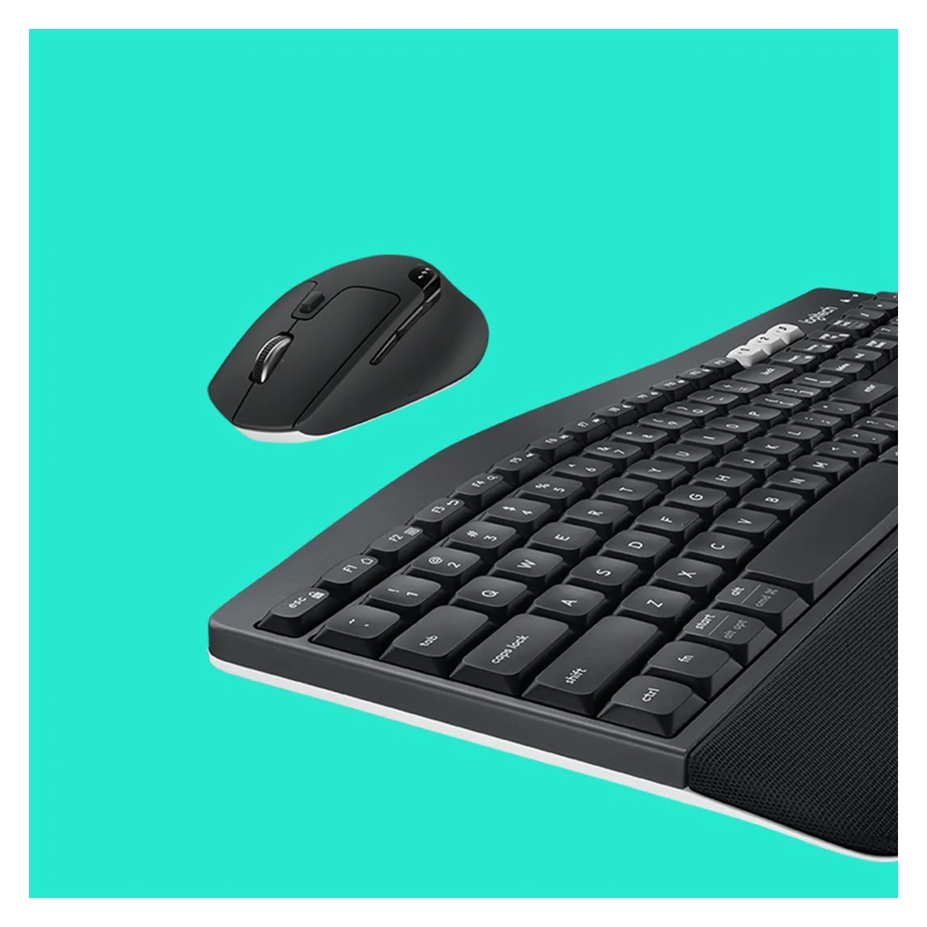 Logitech MK850 Performance Tastatur Maus enthalten RF Wireless + Bluetooth QWERTZ Deutsch Schwarz - Image 4