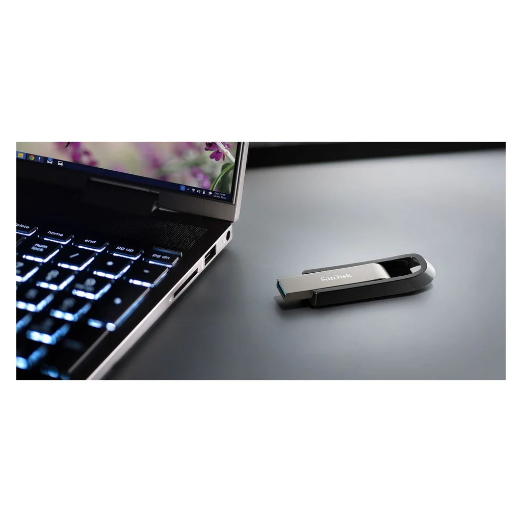 SanDisk Extreme Go USB-Stick 256 GB USB Typ-A 3.2 Gen 1 (3.1 Gen 1) Edelstahl - Image 6