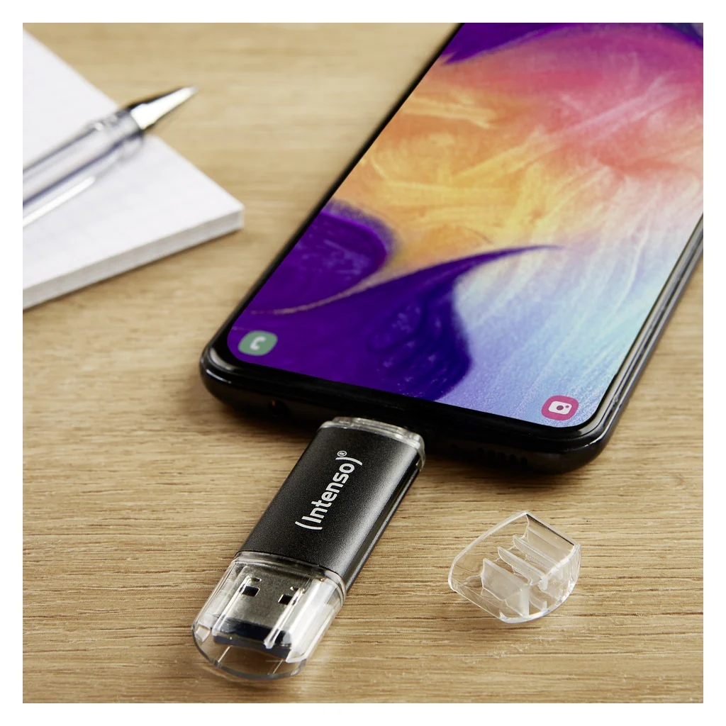 Intenso 3539480 USB-Stick 32 GB USB Type-A / USB Type-C 3.2 Gen 1 (3.1 Gen 1) Anthrazit - Image 4