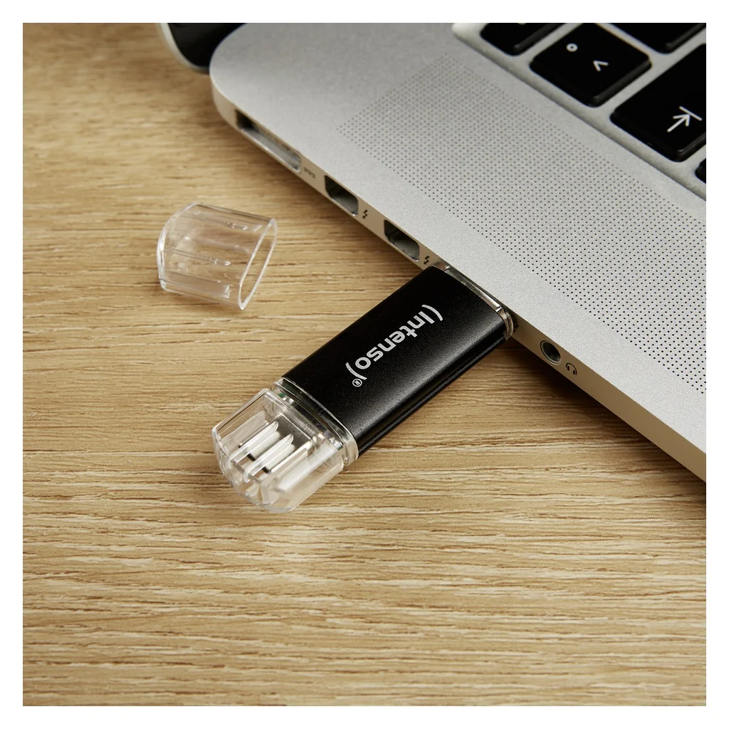 Intenso 3539480 USB-Stick 32 GB USB Type-A / USB Type-C 3.2 Gen 1 (3.1 Gen 1) Anthrazit - Image 5