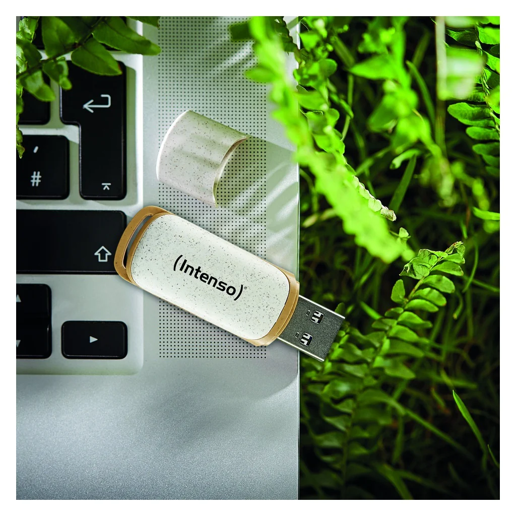 Intenso Green Line USB-Stick 128 GB USB Typ-A 3.2 Gen 1 (3.1 Gen 1) Beige, Braun - Image 5