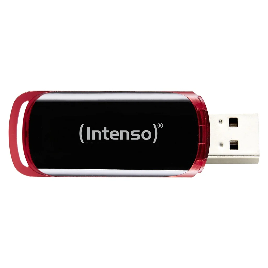 Intenso 16GB USB2.0 USB-Stick USB Typ-A 2.0 Schwarz, Rot - Image 2