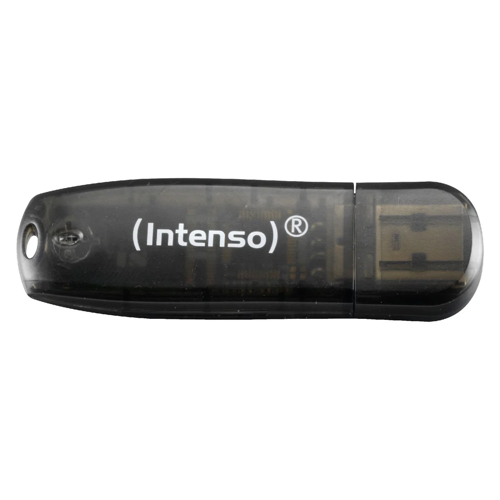 Intenso Rainbow 3x32GB Yellow/Red/Black USB-Stick USB Typ-A 2.0 Transparent - Image 2