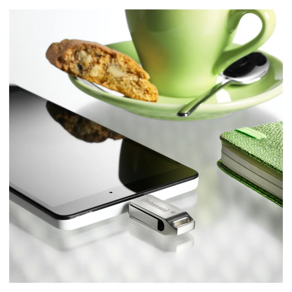 Intenso cMobile Line USB-Stick 32 GB USB Type-A / USB Type-C 3.2 Gen 1 (3.1 Gen 1) Silber - Image 4