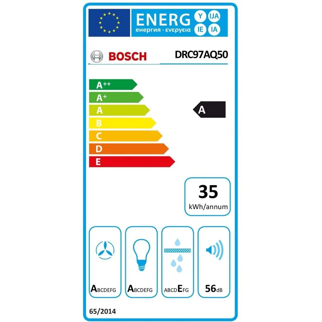 Bosch Serie 6 DRC97AQ50 Dunstabzugshaube Dacheinbau Edelstahl 760 m³/h A - Image 7