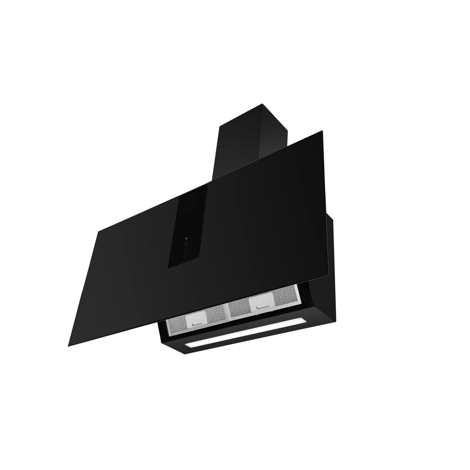 Amica KHF 666 600 S Kamin-Dunstabzugshaube 60cm schwarz - Image 3