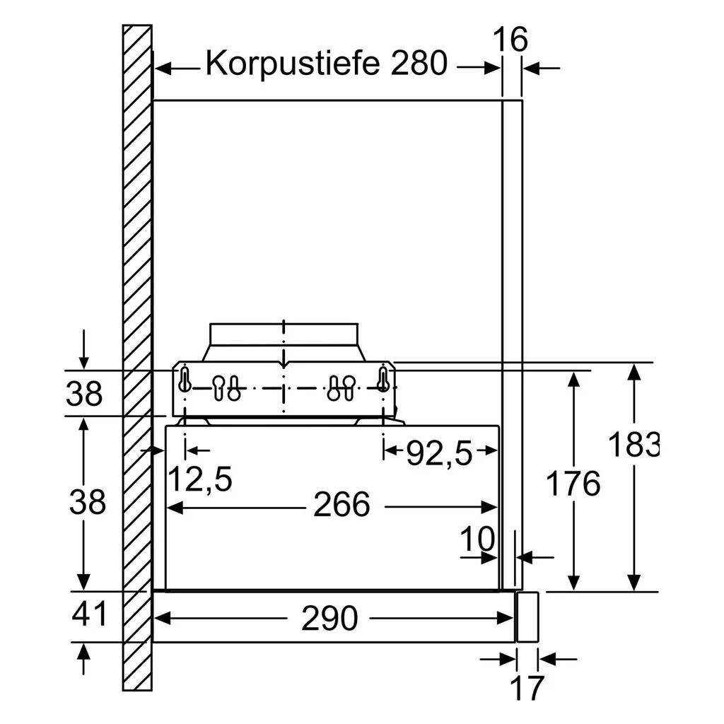 Siemens iQ300 LI64LB531 Dunstabzugshaube Halb eingebaut (Pullout) Edelstahl 271 m³/h A - Image 10