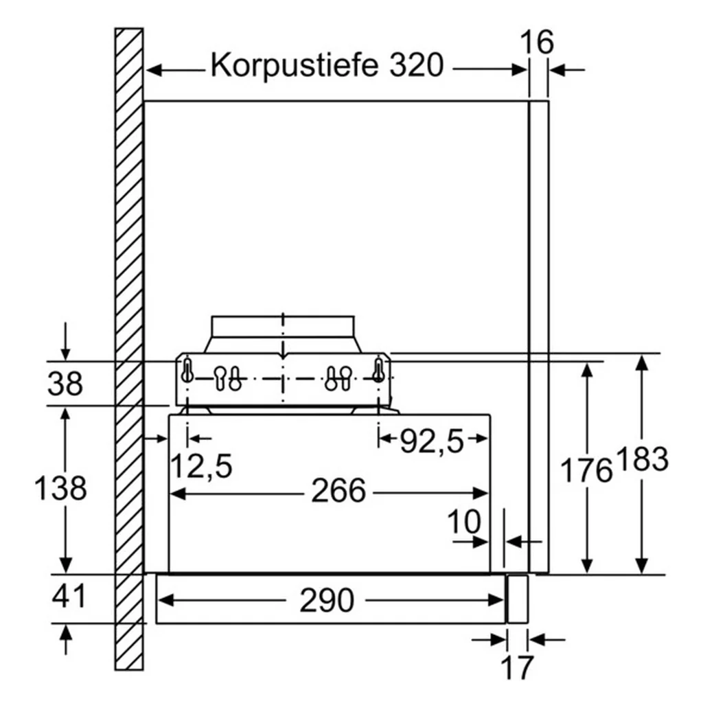 Bosch Serie 4 DFL064A52 Dunstabzugshaube Halb eingebaut (Pullout) Edelstahl 271 m³/h A - Image 6