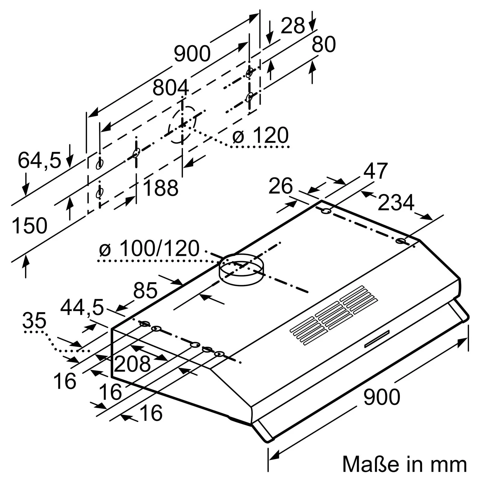 Siemens LU93LCC20 iQ300 Dunstabzugshaube - Image 8