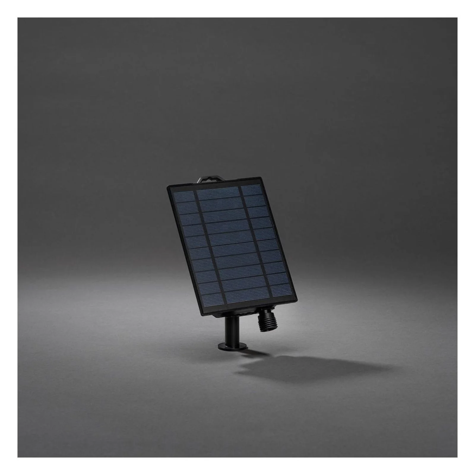 Konstsmide wiederaufladbares Solarpanel-S Solar-Batteriebox in schwarz 3776-000 - Image 3