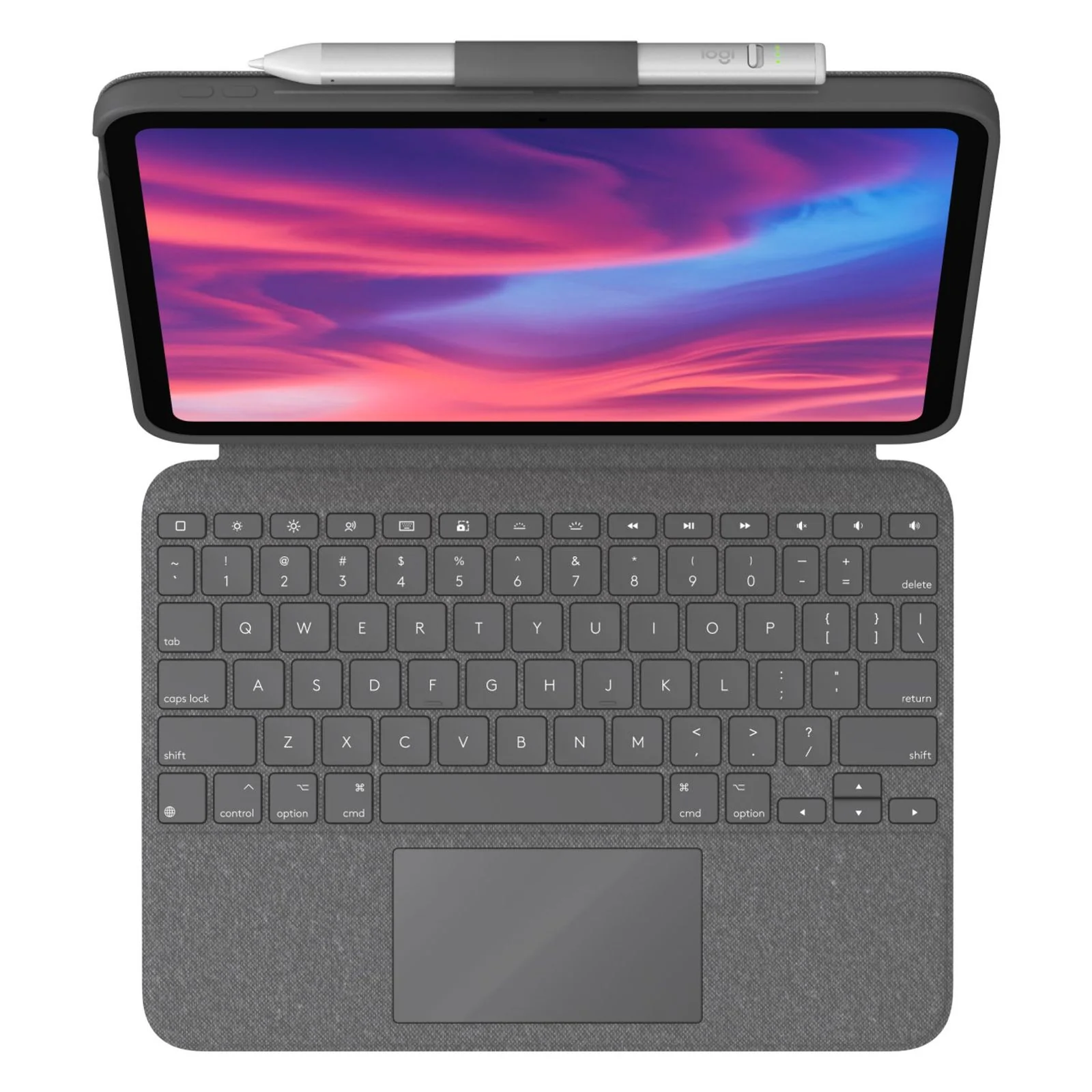 Logitech Combo Touch for iPad (10th gen) Oxford Grey - Image 2