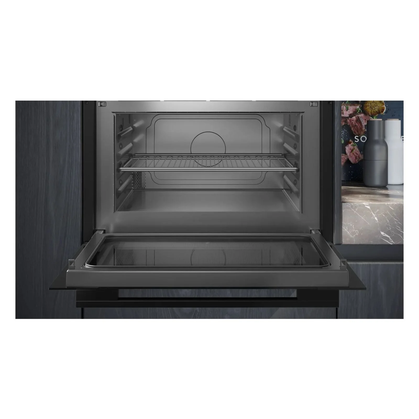 Siemens iQ700 CE732GXB1 Mikrowelle Schwarz Solo-Mikrowelle Integriert 36 l 1000 W - Image 3