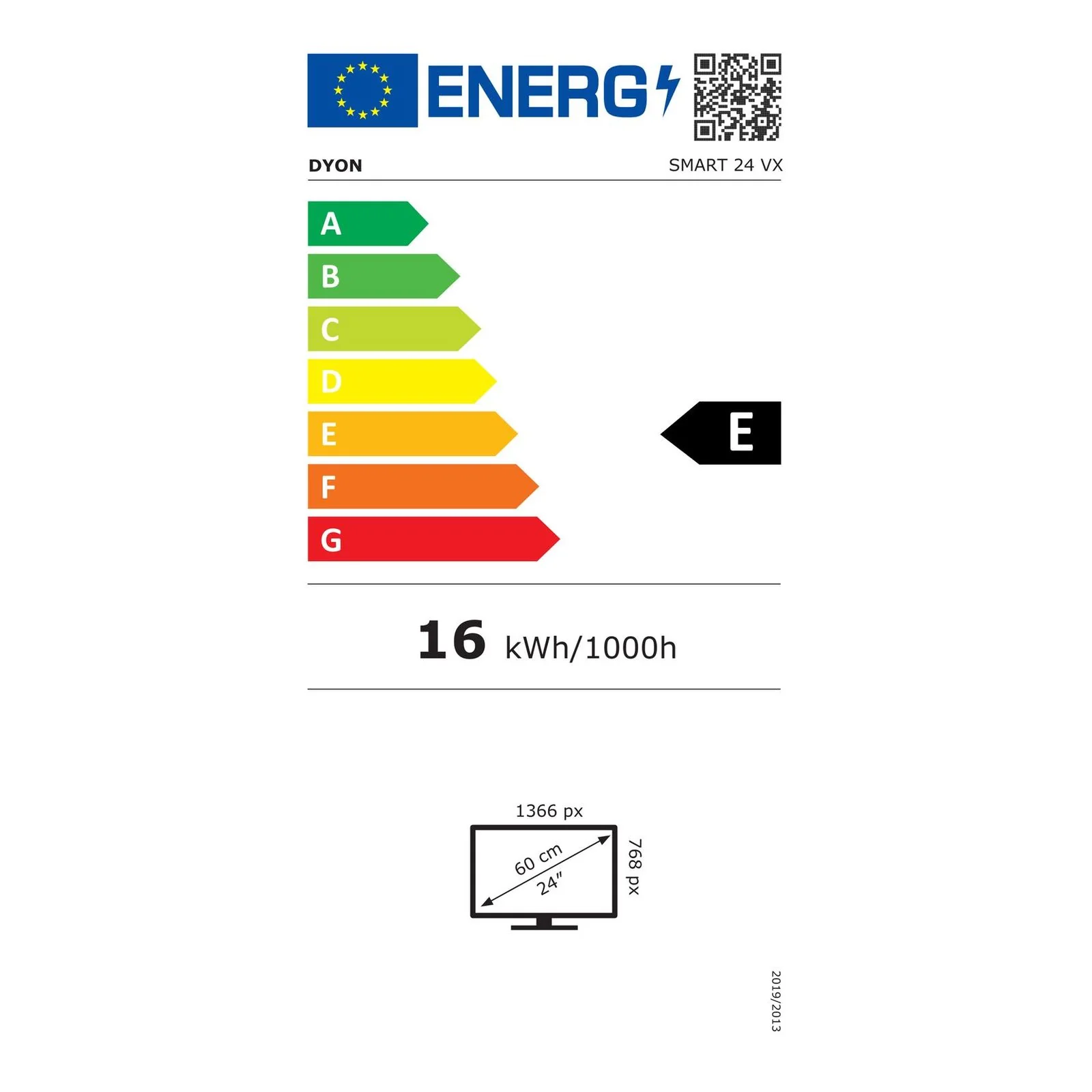 DYON Smart 24 VX LED-Fernseher 24" (60cm) HD-Ready Schwarz - Image 2