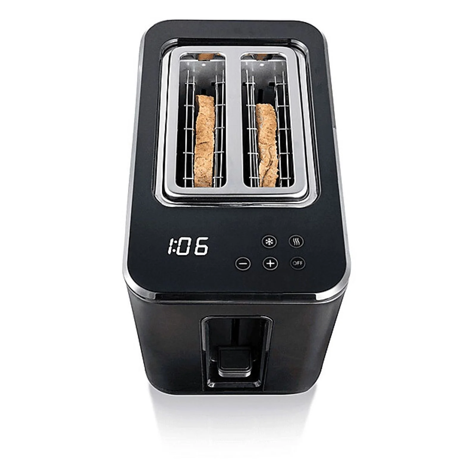 Cloer 3930 digitaler 2-Scheiben-Toaster 900 Watt schwarz - Image 3