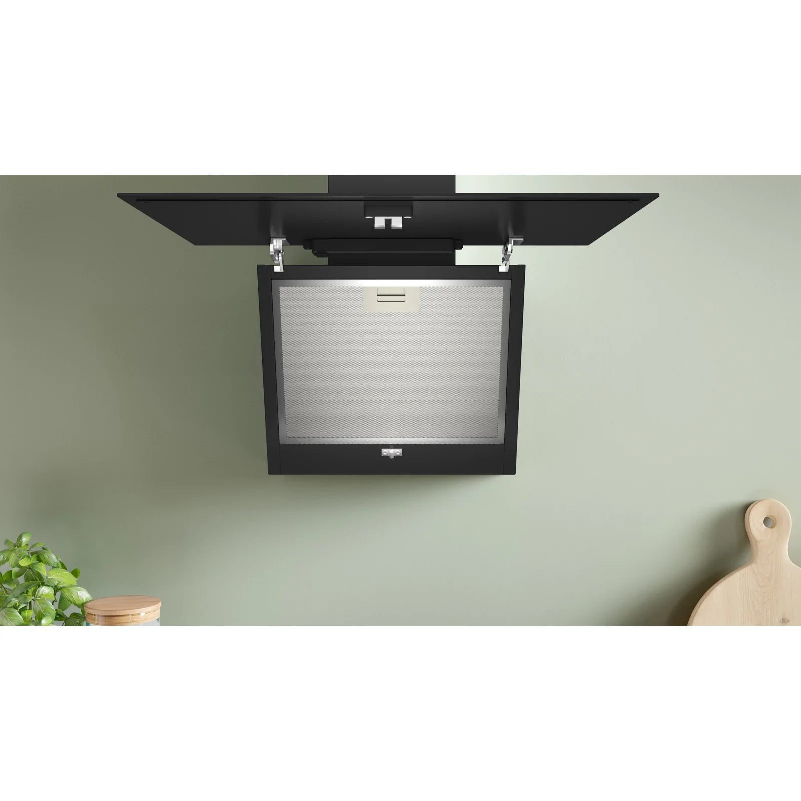 Bosch Serie 2 DWK65DK60 Dunstabzugshaube Wandmontiert Schwarz 430 m³/h A - Image 5