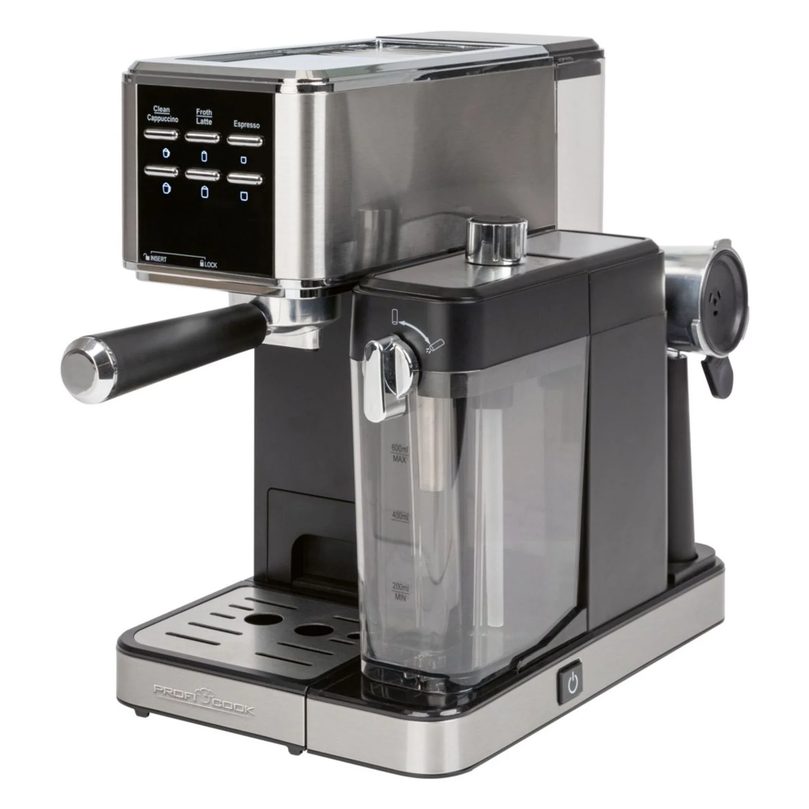 ProfiCook PC-ES/KA 1266 inox Espressomaschine