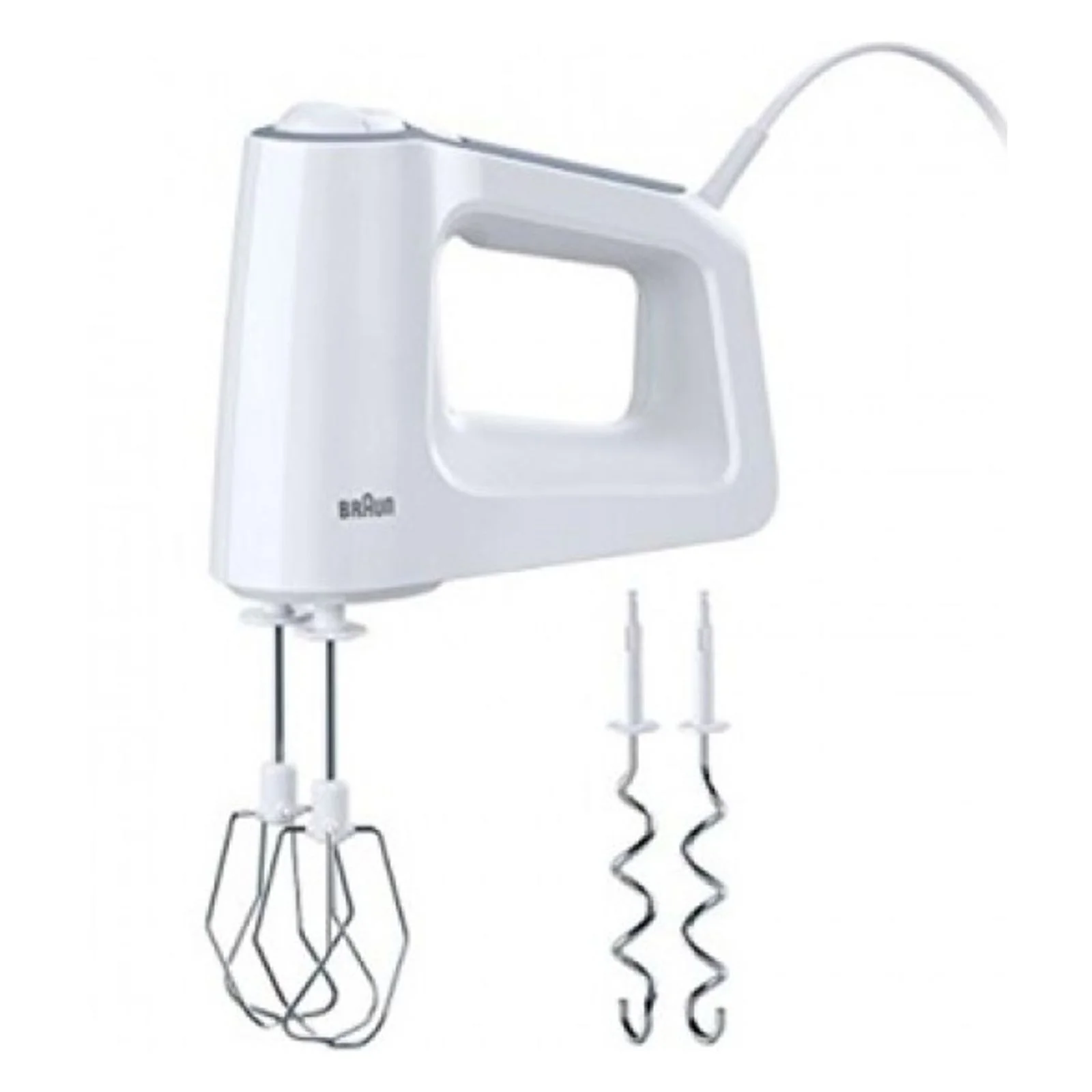 Braun HM 5000 WH Handmixer 700 W Grau, Weiß