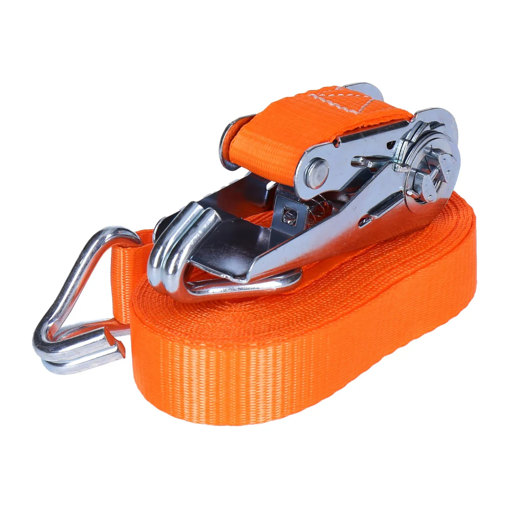TP 4x Spanngurt, Zurrgurt zur Ladungssicherung 2- 25mm Gurtbreite, 0,8T (800 Kg) mit Spitzhaken - 6m - Image 4