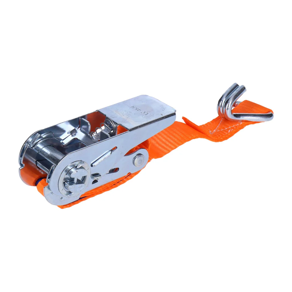 TP 4x Spanngurt, Zurrgurt zur Ladungssicherung 2- 25mm Gurtbreite, 0,8T (800 Kg) mit Spitzhaken - 6m - Image 5