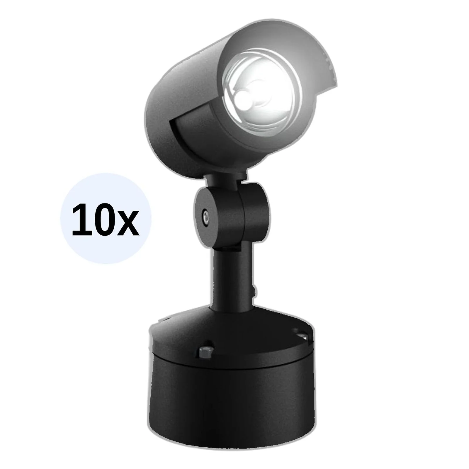 RZB LED-Strahler Home 109 15W 3000K 136x99x211 WD 10 Stk.