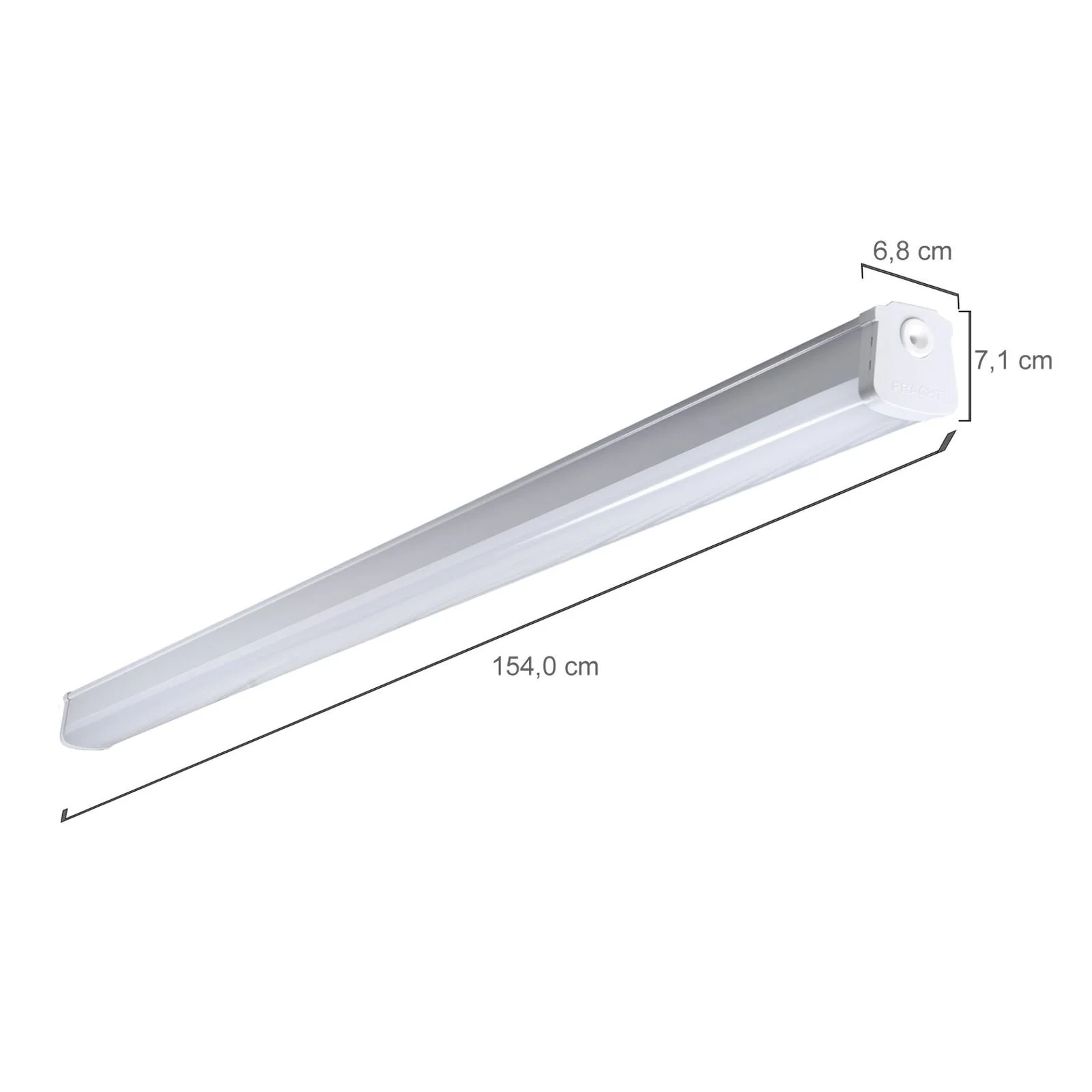 PRACHT KATLA BL LED-FR-Profilleuchte 1,5m DV3x1,5, 1x34W, 3800 lm, 4000K - 20 Stk. - Image 4