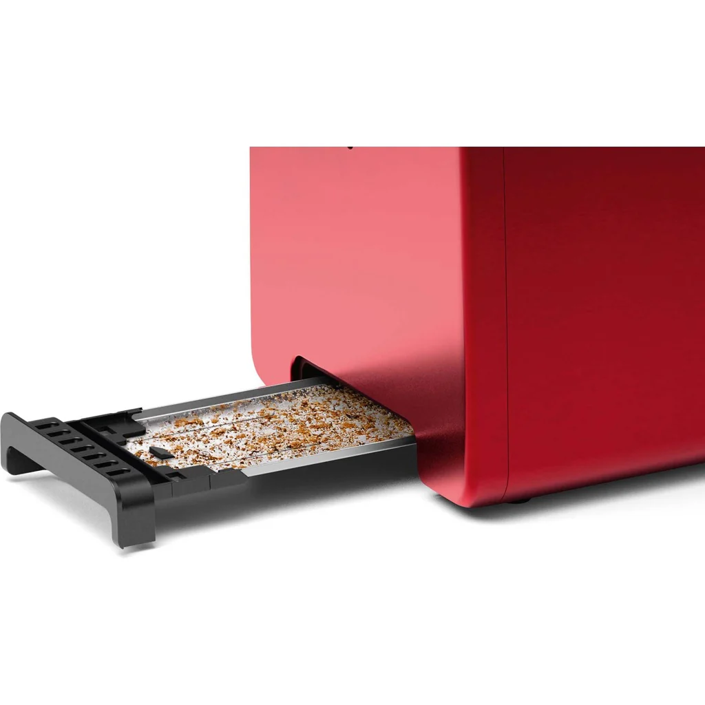 Bosch TAT3P424DE 2-Scheiben Toaster 970 W Deep Red Crystal - Image 6