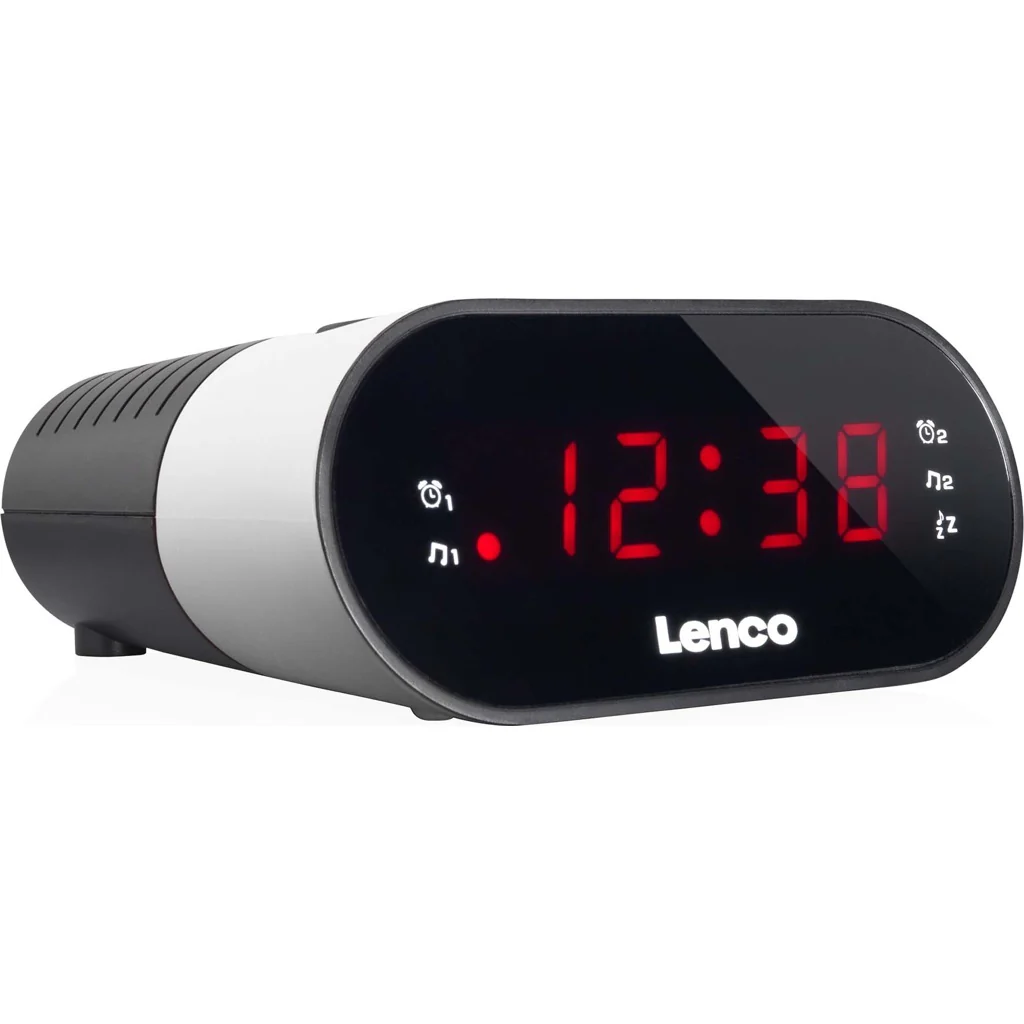 Lenco Uhrenradio analog CR-07 WHITE
