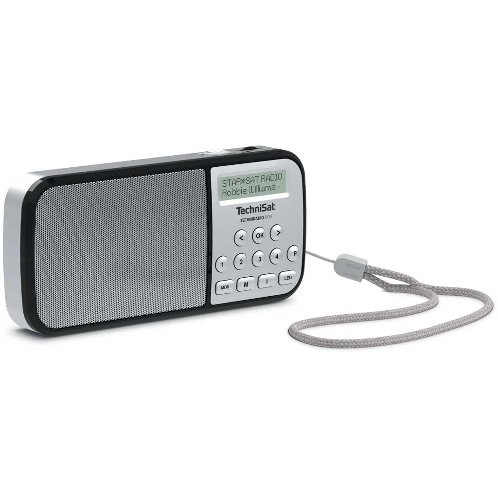 TechniSat DAB+ Taschenradio TECHNIRADIO RDR UKW/USB/LED-Lampe in silber - Image 4
