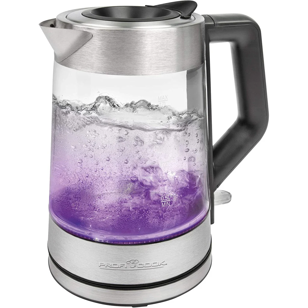 ProfiCook Wasserkocher Glas PC-WKS 1190 G inox - Image 2