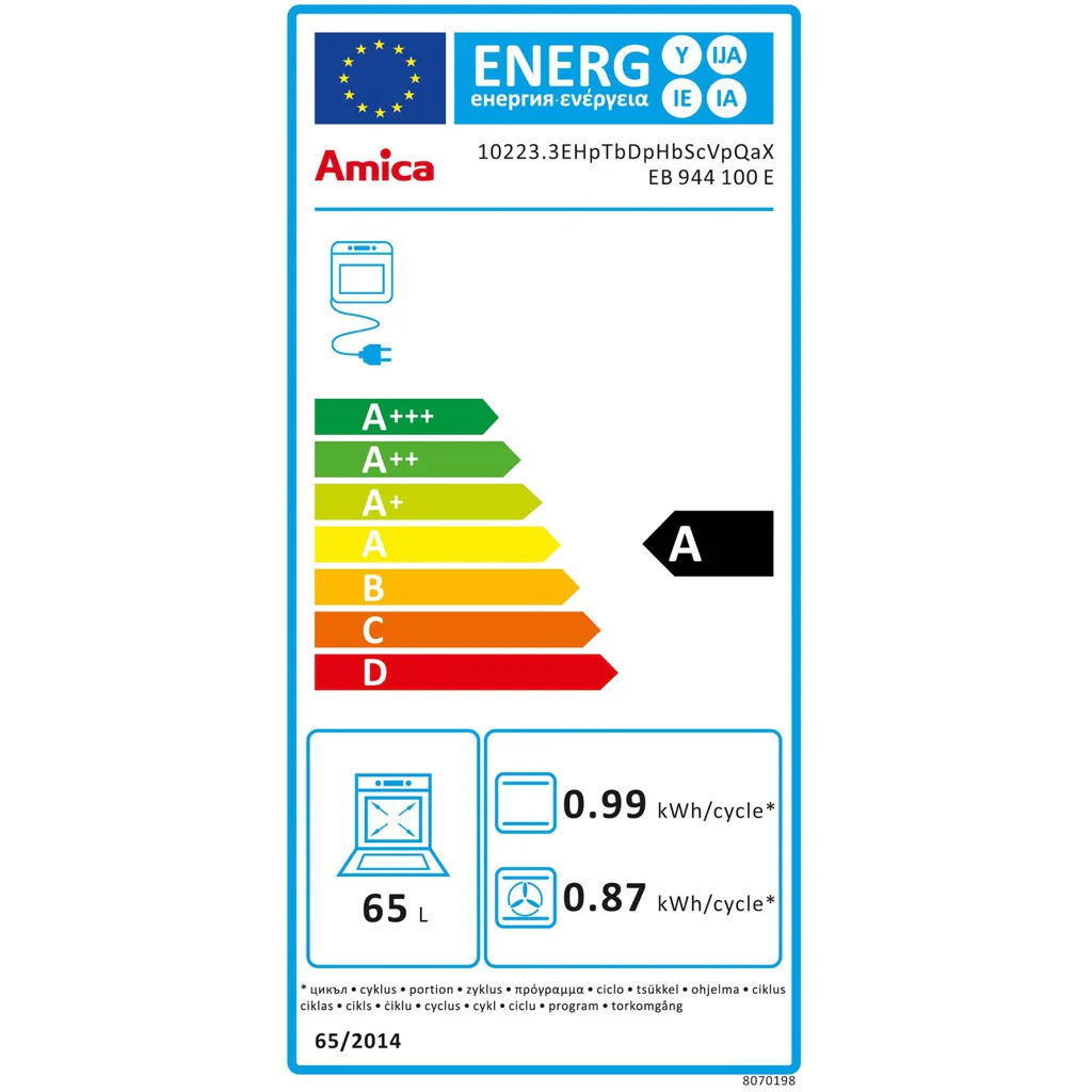 Amica EB-Backofen FineDesign EB 944 100 E - Image 3