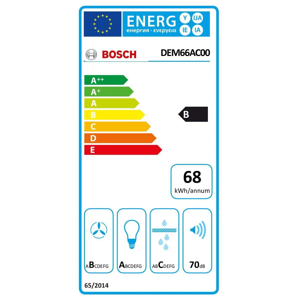 Bosch MDA Zwischenbauhaube Serie2 DEM66AC00 - Image 3