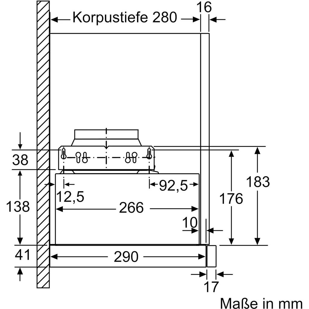 Constructa-Neff Flachschirmhaube 3 Stufen + 1 Intens D46ED22X1 - Image 5