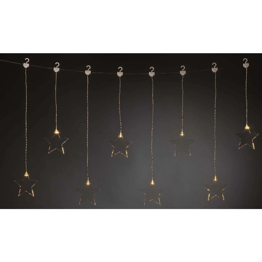 Konstsmide LED Lichtervorhang 8 Plexisterne Plexisterne 4452-103 - Image 2