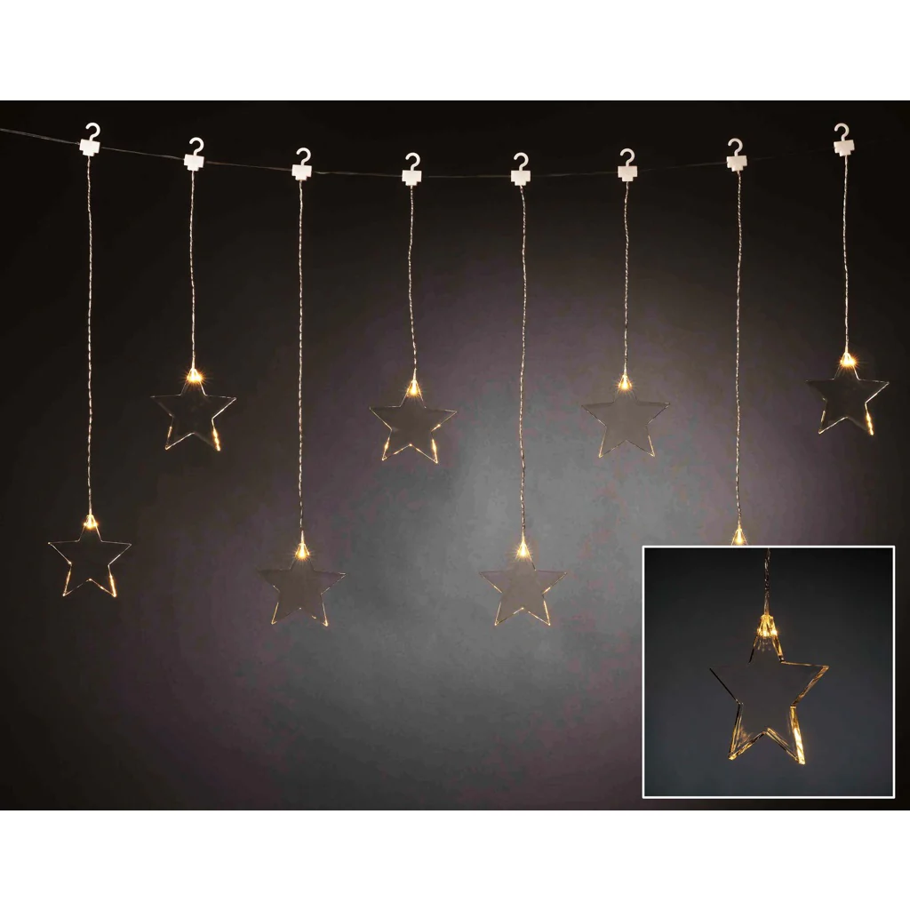 Konstsmide LED Lichtervorhang 8 Plexisterne Plexisterne 4452-103 - Image 3