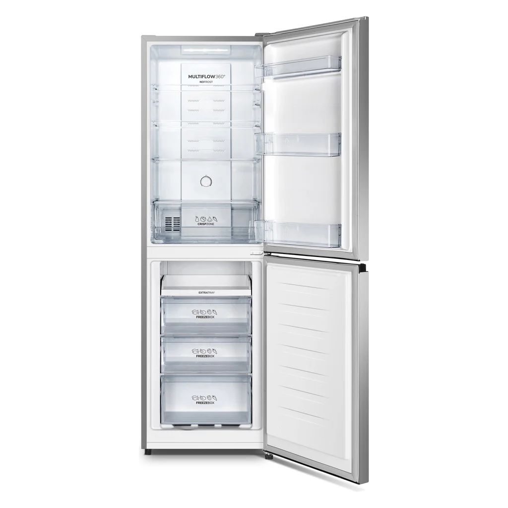 Gorenje NRK418ECS4 Kühl-/Gefrierkombination freistehend 55cm 256L Inox - Image 2