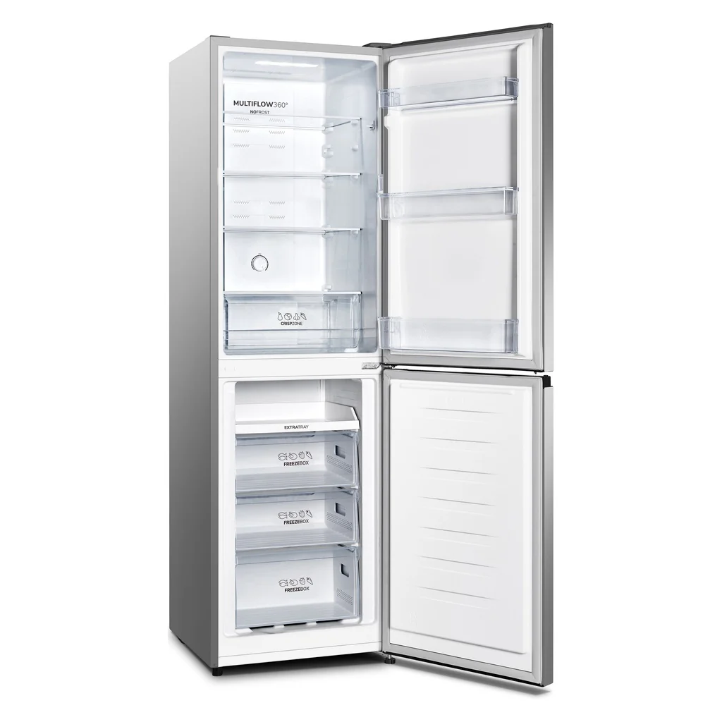 Gorenje NRK418ECS4 Kühl-/Gefrierkombination freistehend 55cm 256L Inox - Image 3