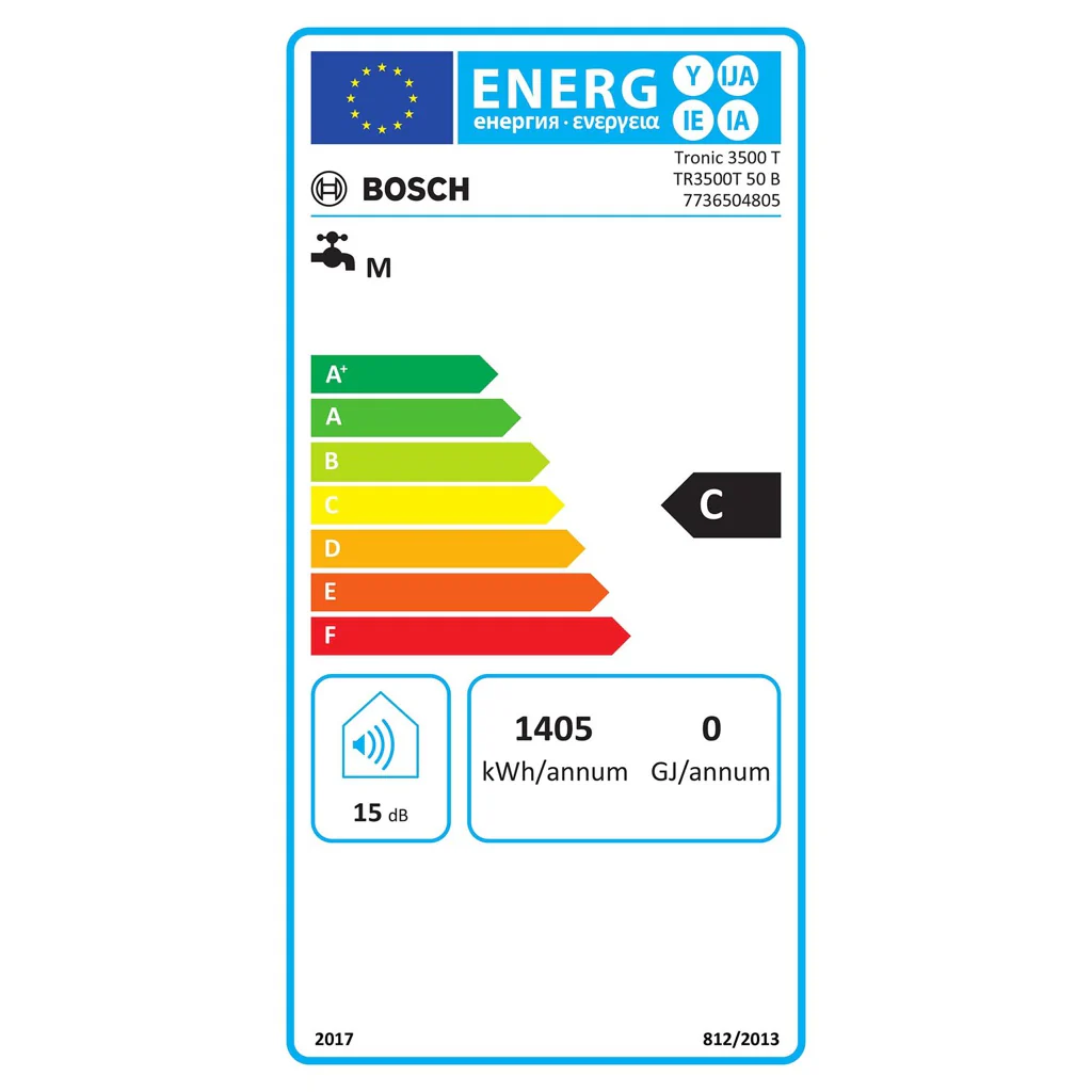 Bosch Thermotechnik Warmwasserspeicher 50L TR3500T 50 B - Image 2