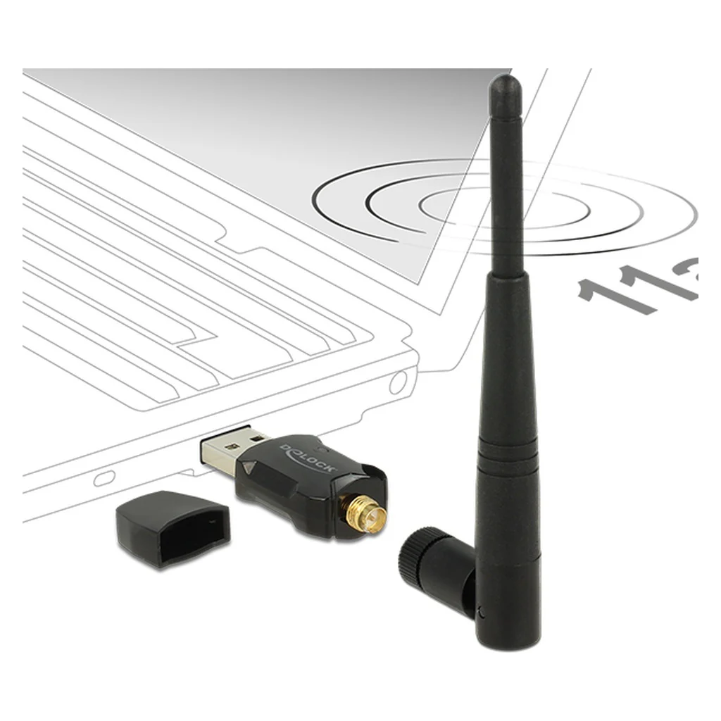 Delock 12462 Netzwerkkarte WLAN 433 Mbit/s - Image 2