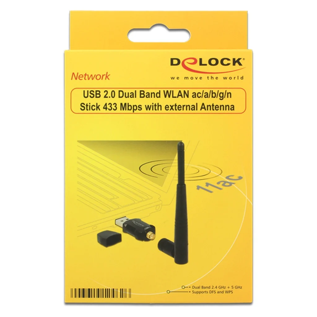 Delock 12462 Netzwerkkarte WLAN 433 Mbit/s - Image 3