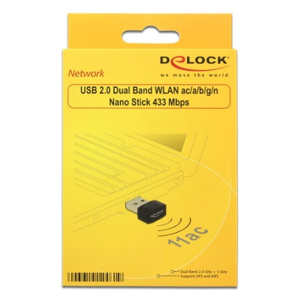 Delock 12461 Netzwerkkarte WLAN 433 Mbit/s - Image 3