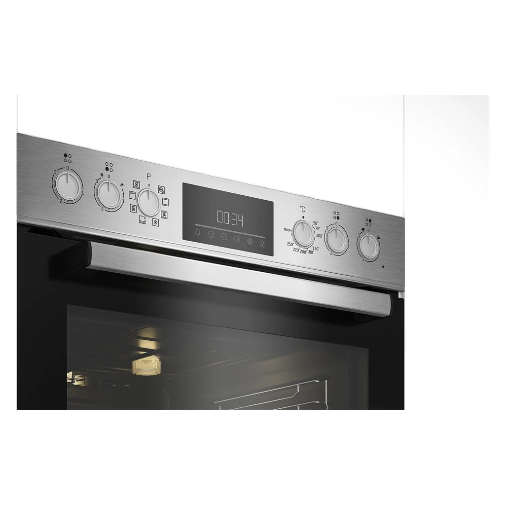 Beko AeroPerfect BBUM12322X Einbauherd-Set inkl. Glaskeramik-Kochfeld A Edelstahl - Image 5