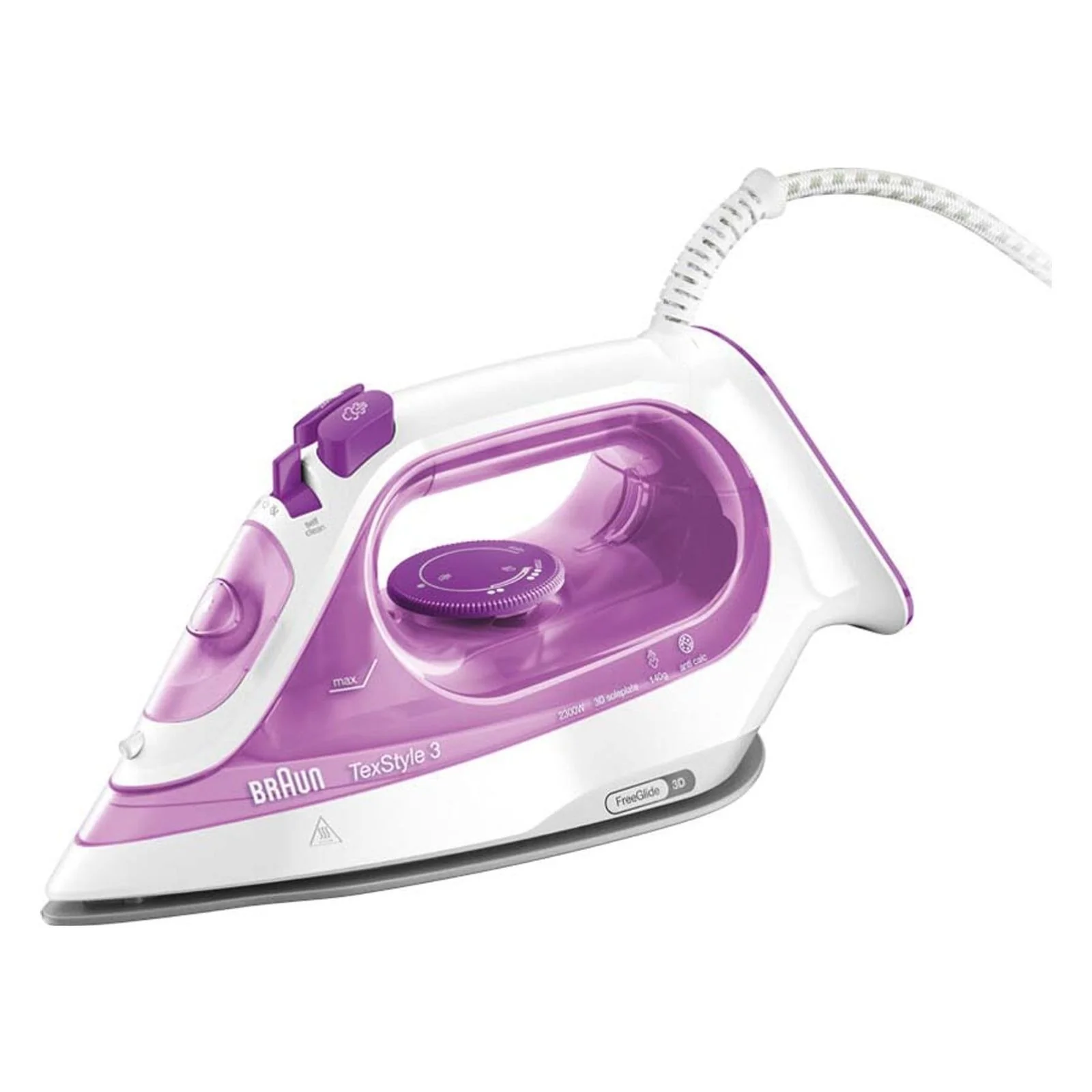 Braun Dampfbügeleisen TexStyle3 SI 3030 PU