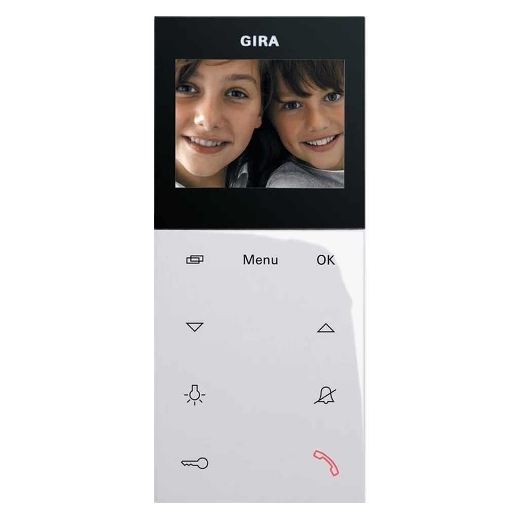 Gira Wohnungsstation Video AP Plus reinweiß 123903