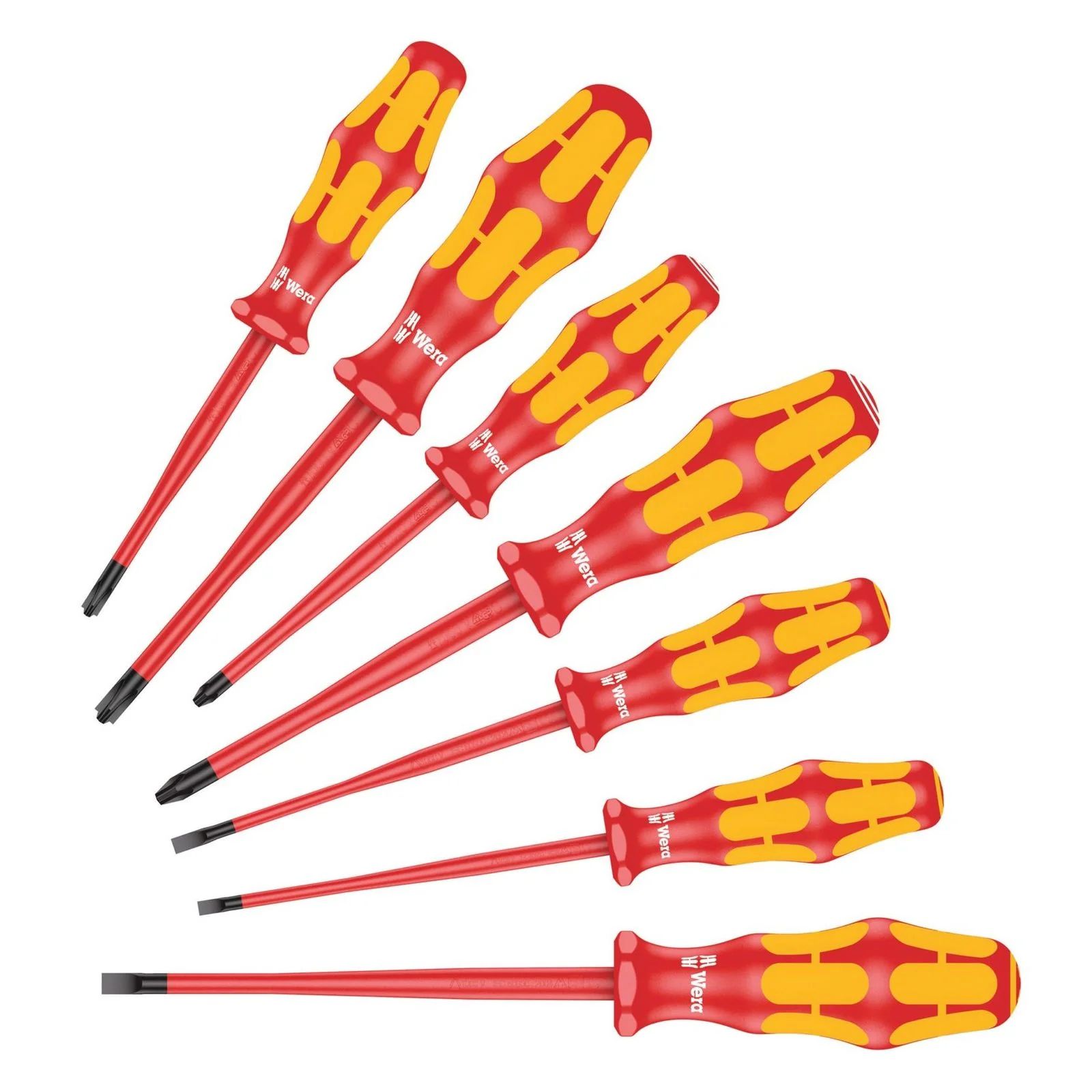 Wera 160iSS/7 VDE-isolierter Schraubendrehersatz 7-teilig
