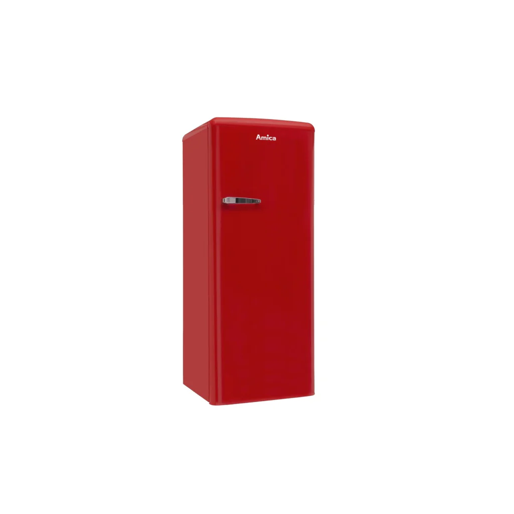 Amica KSR 364 150 R Kühlschrank mit Gefrierfach 218 L im Retrodesign Rot - Image 3