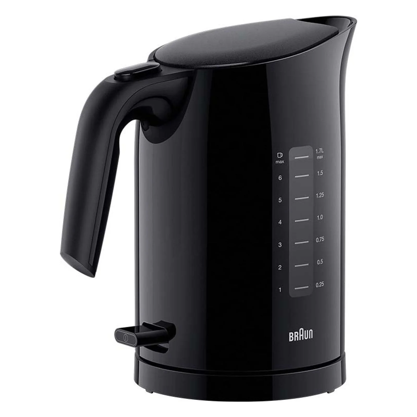Braun PurEase WK 3110 BK Wasserkocher 1,7 L 3000 W schwarz - Image 2