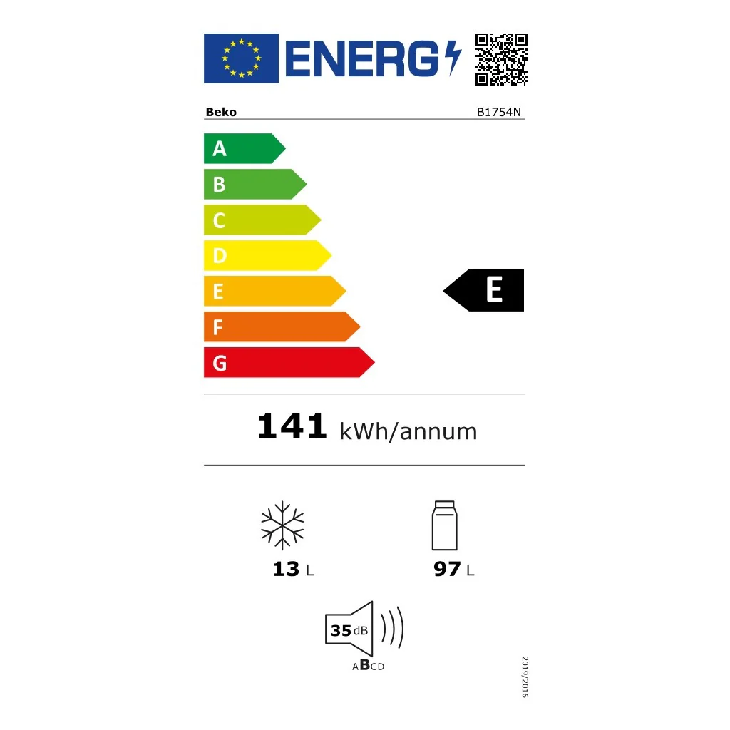 Beko EB-Kühlgerät m.GF B1754N - Image 2