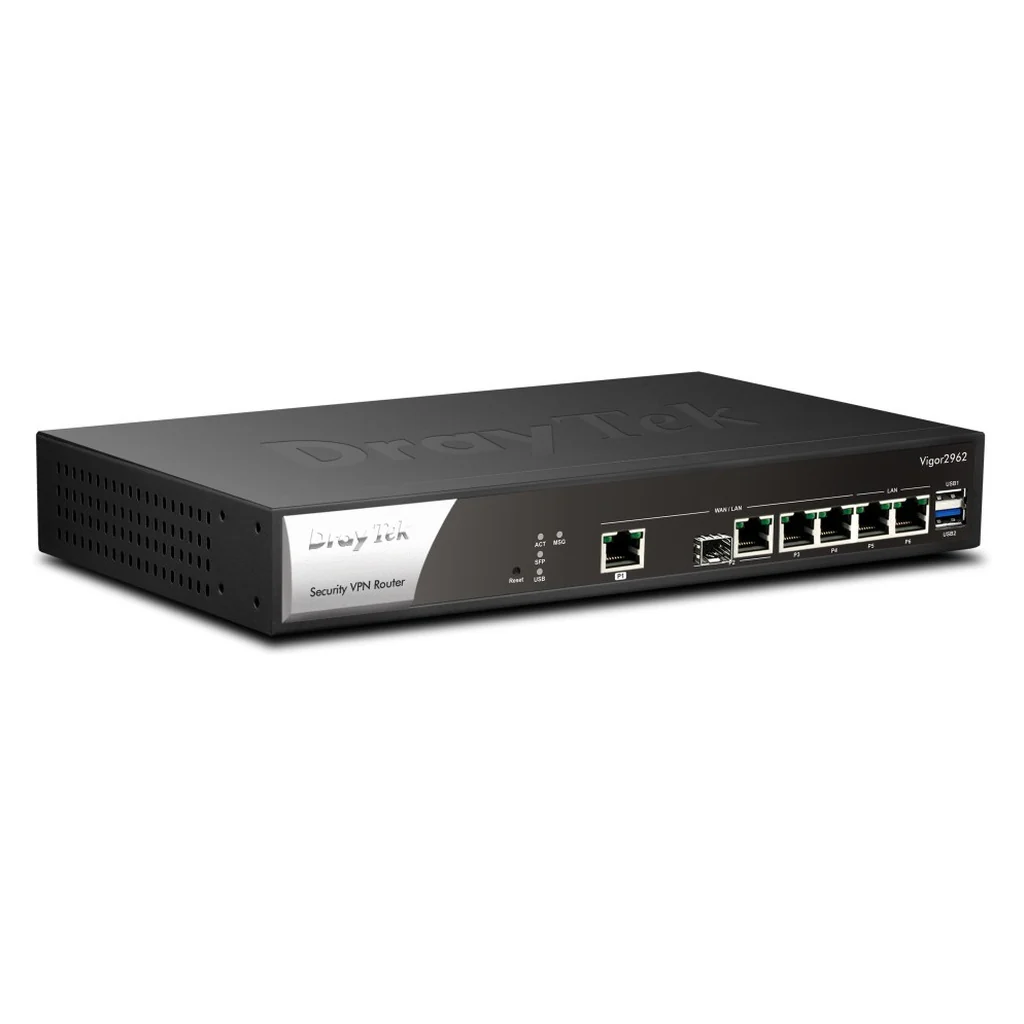 Draytek Vigor 2962 Kabelrouter 2.5 Gigabit Ethernet Schwarz, Weiß - Image 4
